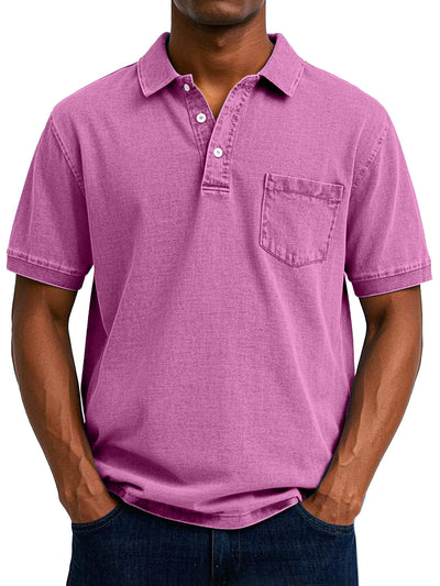 Lenoir™ - Camisa Polo Vintage Casual para Hombre