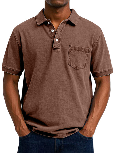Lenoir™ - Camisa Polo Vintage Casual para Hombre