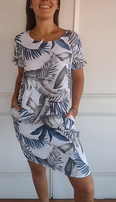 Vicky – Vestido de Verano Elegante con Caída Fluida