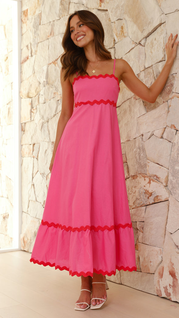 Clara - Vestido largo de tirantes