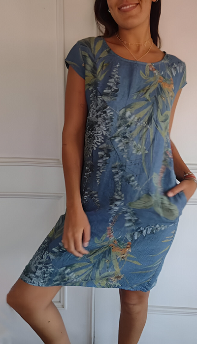 Vicky – Vestido de Verano Elegante con Caída Fluida