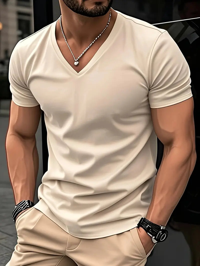 Lenoir™ | Camiseta moderna de manga corta