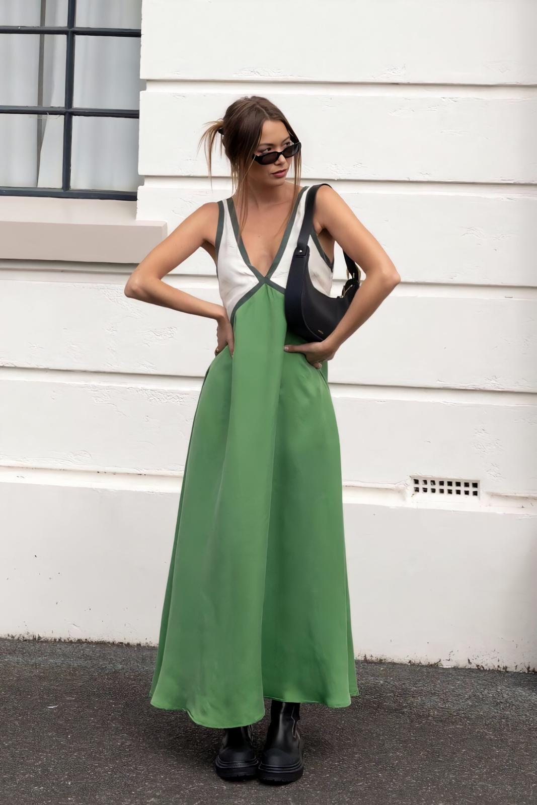 Elena - Vestido Midi sin mangas