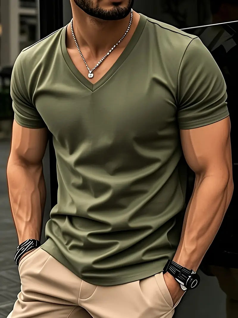 Lenoir™ | Camiseta moderna de manga corta
